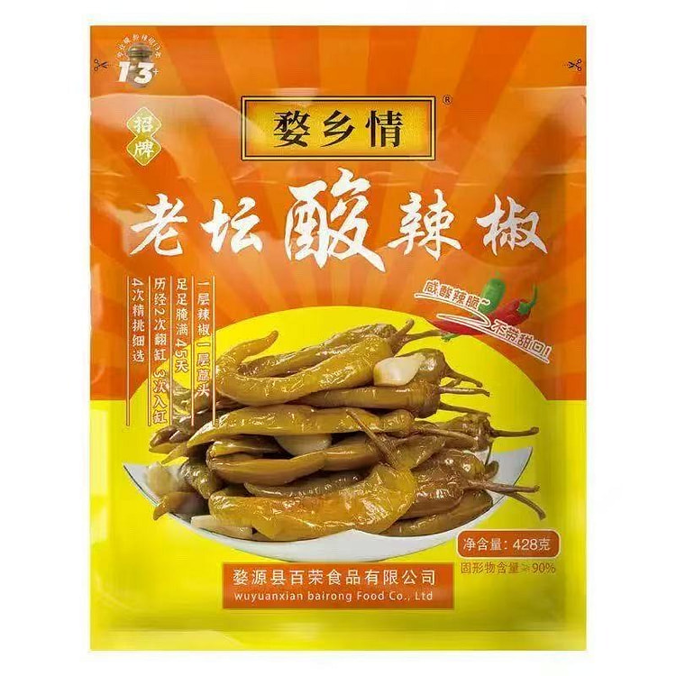 【婺乡情】江西婺源酸辣椒1袋 428 克