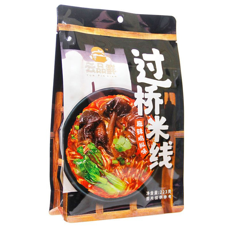 云品鲜云南过桥米线麻辣鸡枞味263g*1袋 263 克