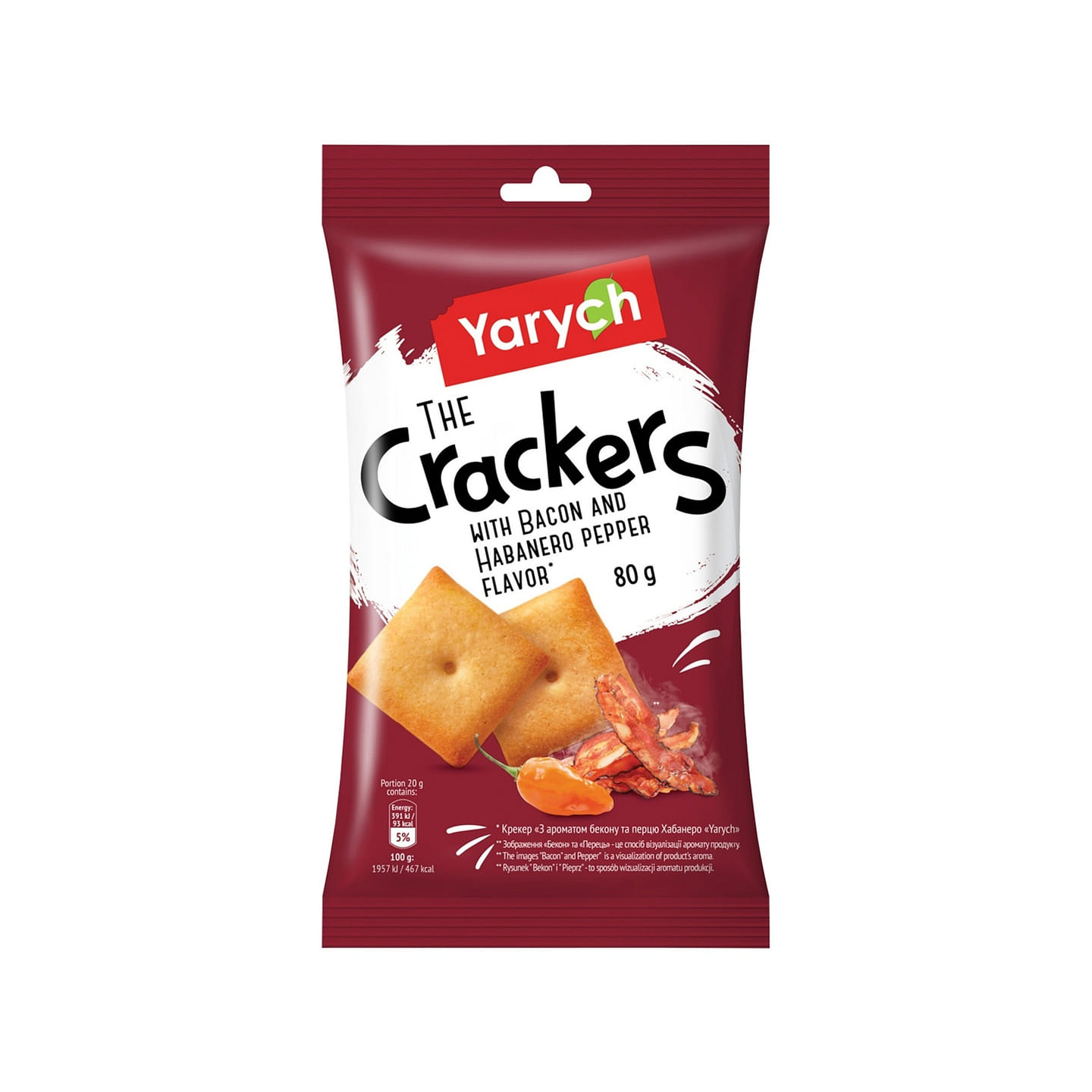 Yarych Cracker Bacon and Habanero Pepper (Ukraine) 1 each