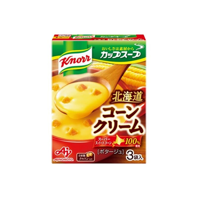 味之素 北海道玉米奶油浓汤3袋装
