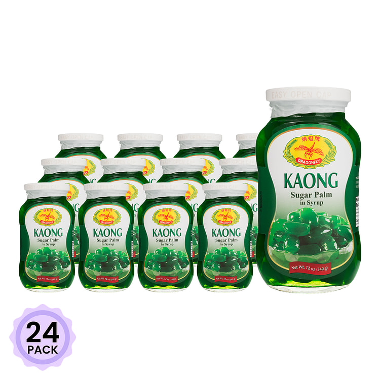 蜻蜓牌 棕榈果糖水罐头 12 盎司*24 包