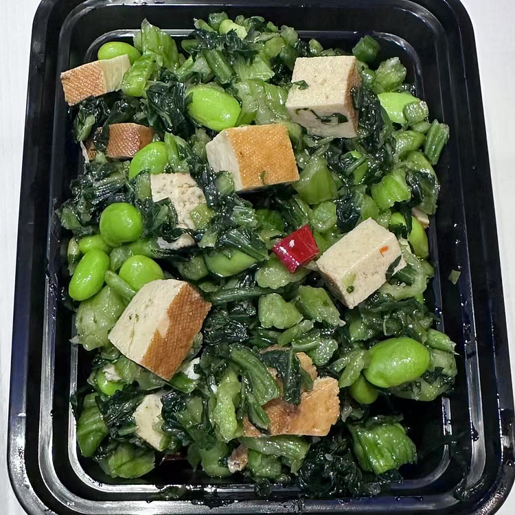 雪菜毛豆豆干 260克