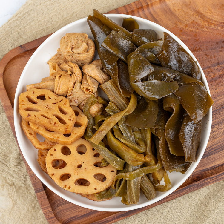 衢州麻辣素拼（藕片，海带结，豆腐结）