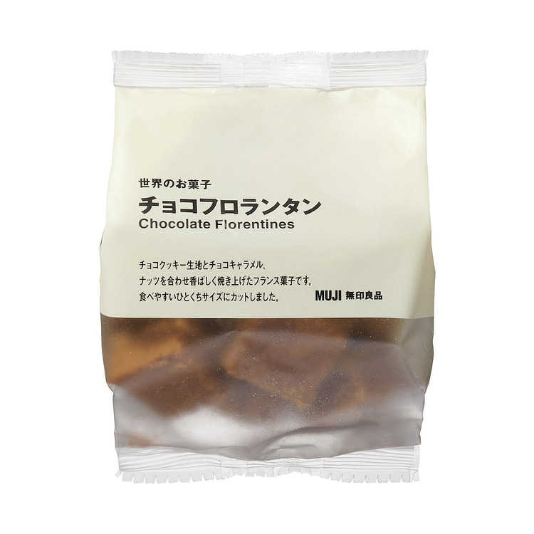 MUJI无印良品 巧克力弗洛伦坦脆饼 85g 1 份
