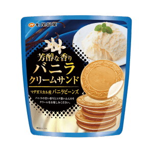 NANAOSEIKA French Cream Crackers Vanilla 6pcs/bag 1 each