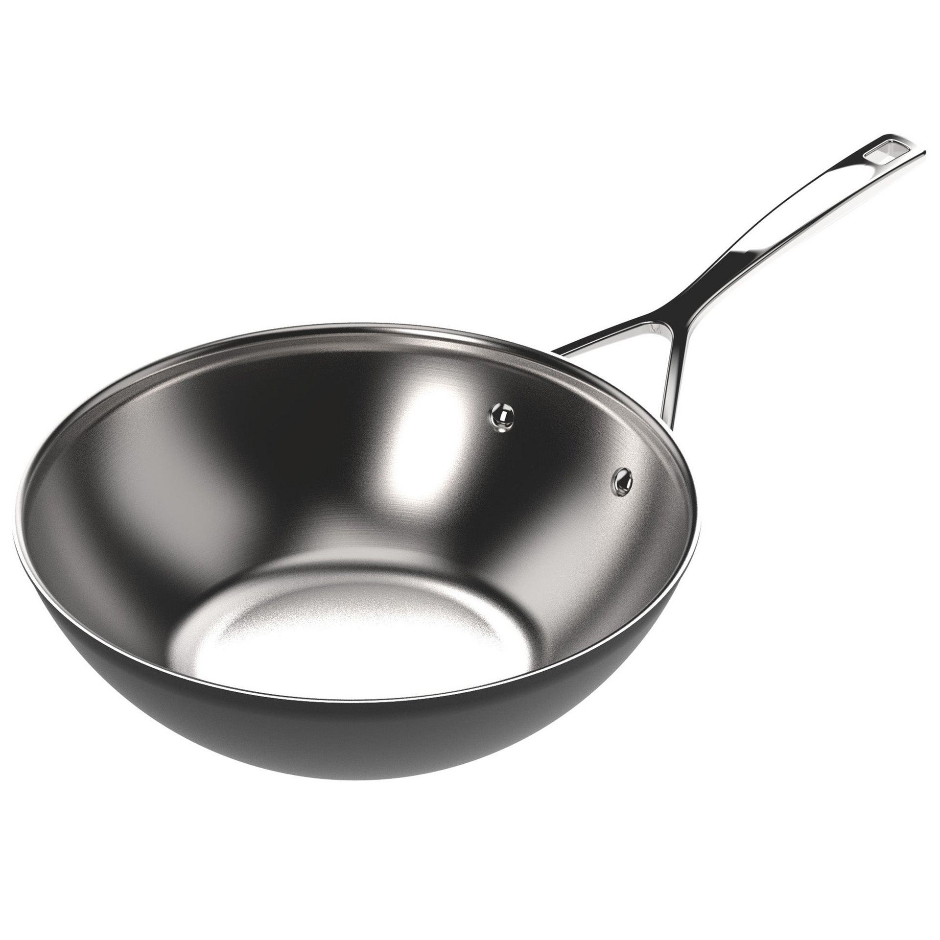 Demeyere Black 5 Stainless Steel Wok 1 each