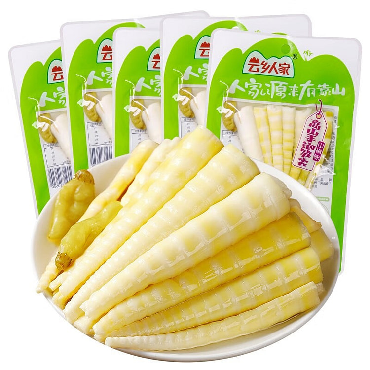 云乡人家 泡椒竹笋尖 开袋即食 24g*20袋