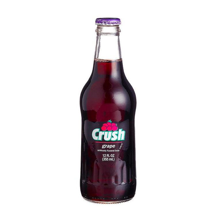 Crush Grape 12oz 12oz Glass Bottle 1 each