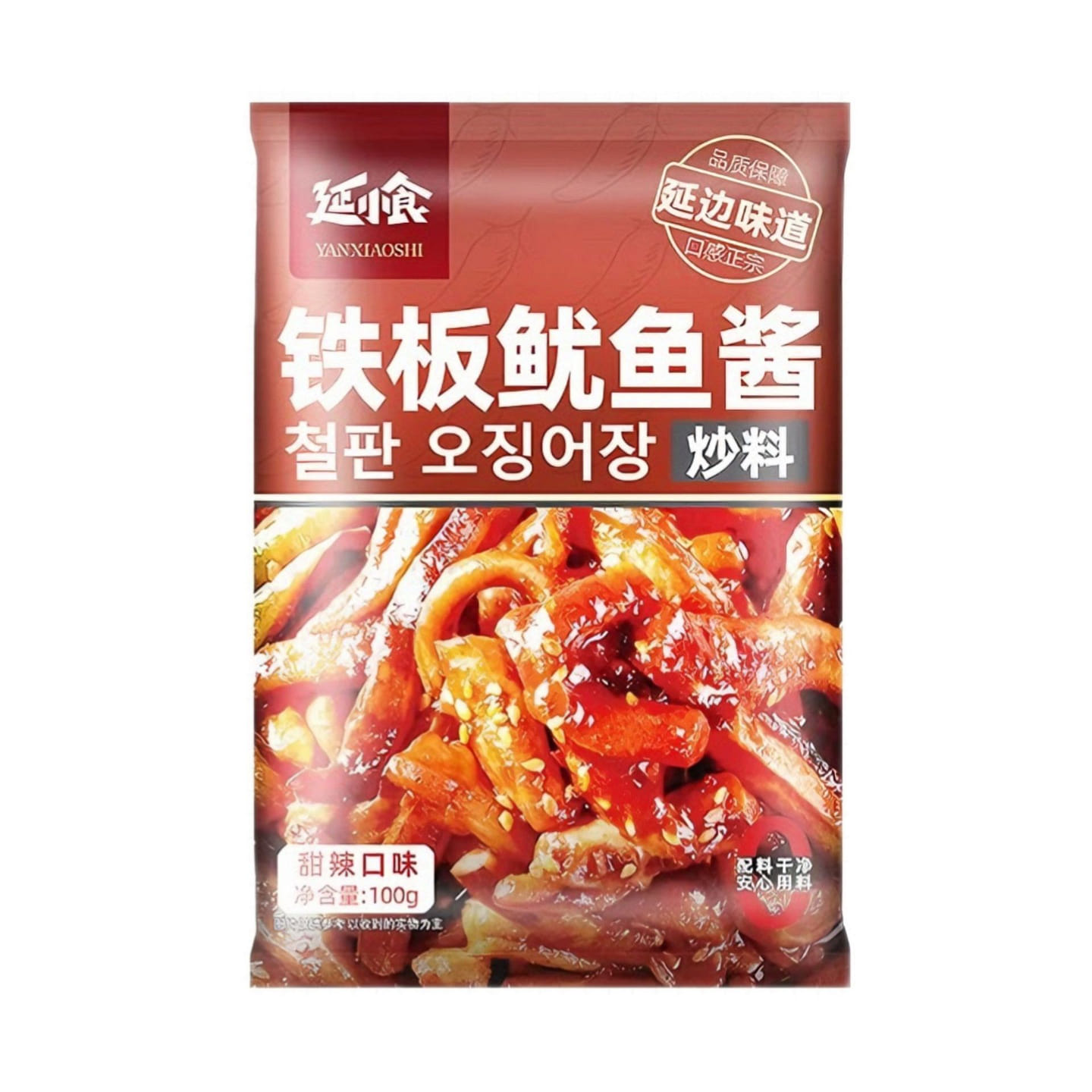 Yan Snack Korean-Style Teppanyaki Squid 100 g