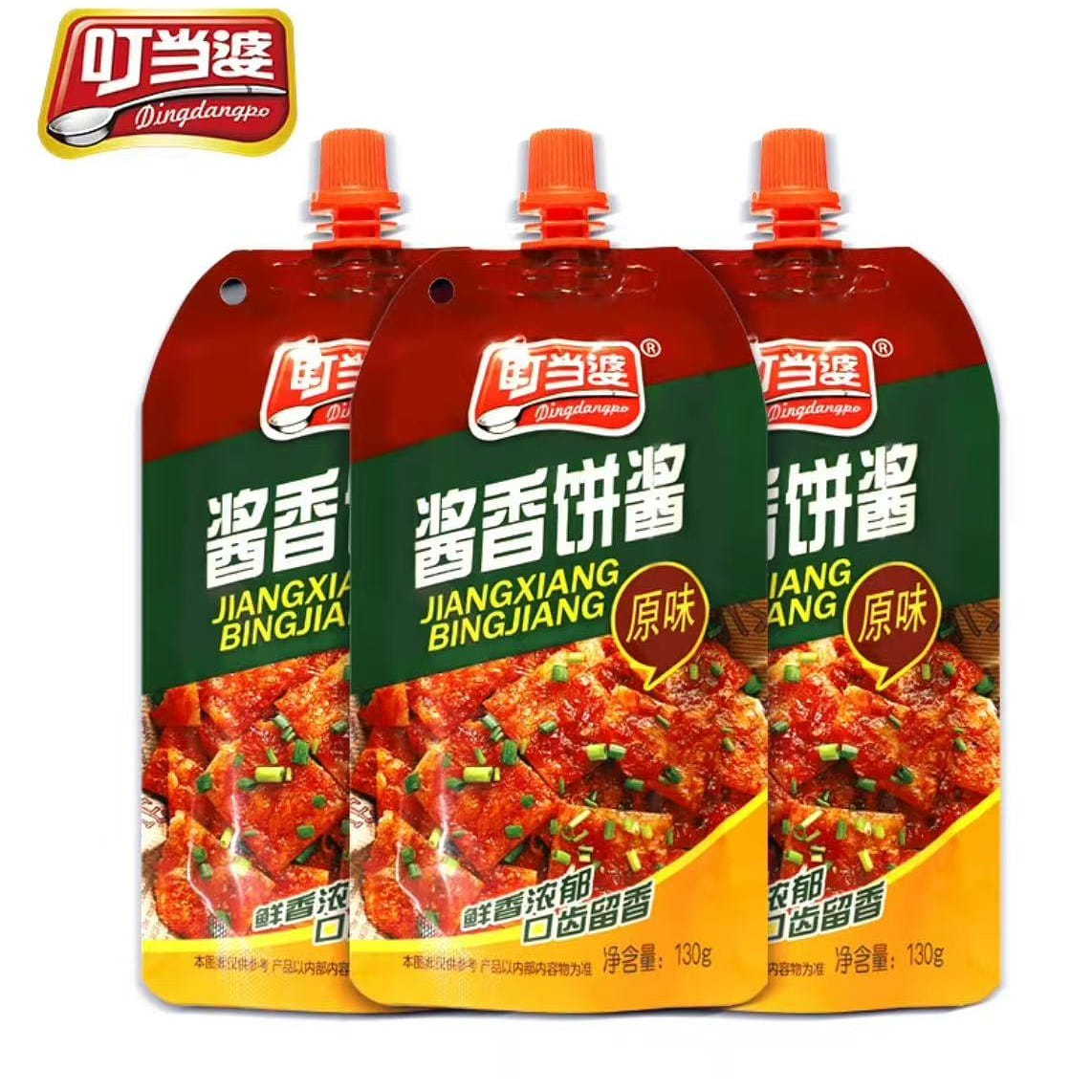Dingdang Po Sauce Cake Sauce Original 130gx3 bags 130 g