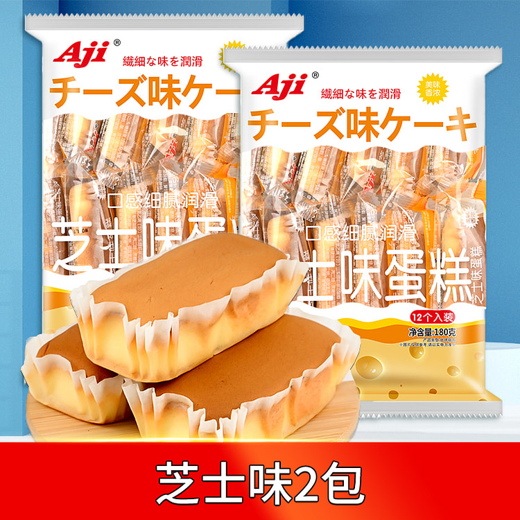 Aji 芝士味蛋糕 180g*2 袋 360 克