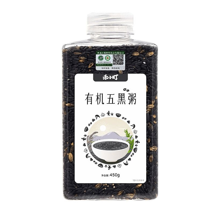 Hexiao Town organic black porridge 450g 450 g