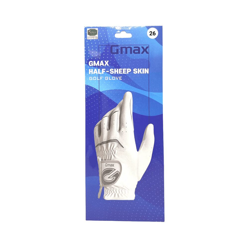 GMAX Men's Half-Sheep Skin Golf Glove | Left 26 1 count