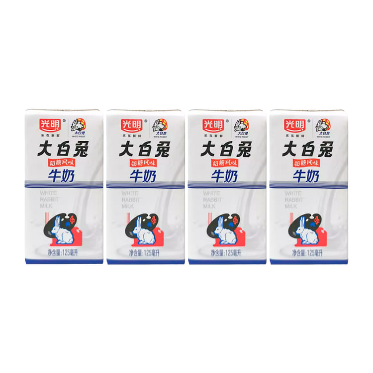 光明 大白兔奶糖风味牛奶 125ml