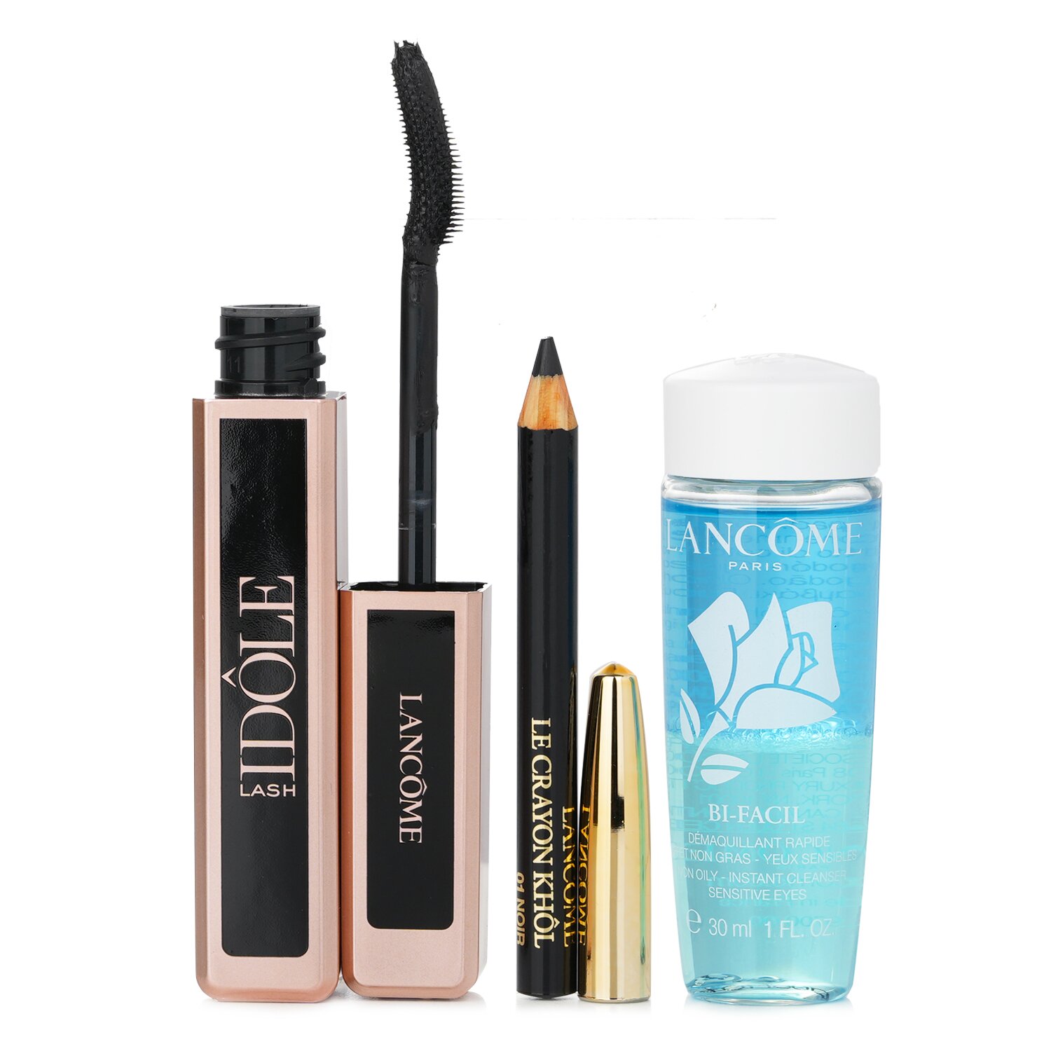 Lancome Lash Idole Mascara Set: Volumizing Mascara 8ml + Le Crayon