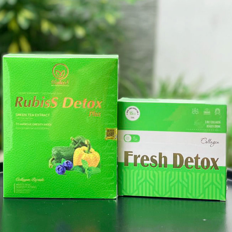 Rubiss Detox Plus 免费新鲜排毒胶原蛋白 20 毫升 x 15 件