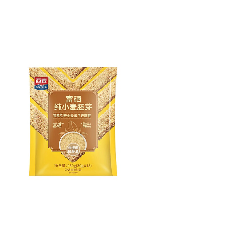 西麦富硒纯小麦胚芽麦片450g*1袋