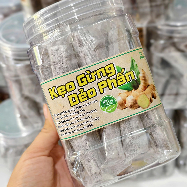 Crystallized Ginger Chew 500G 1 pack