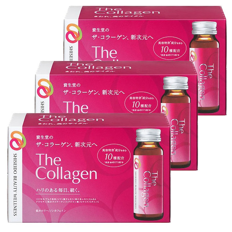 Shiseido Collagen Oral Solution Regular 10pcs*3