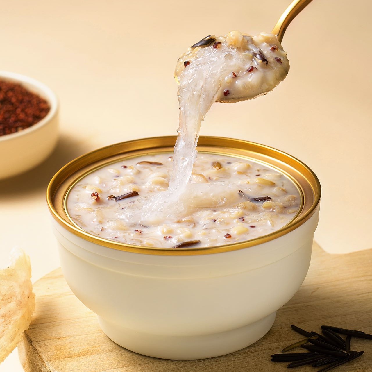 Get 12Summers Bird's Nest Porridge Soy Milk and Coconut Flavor - 6