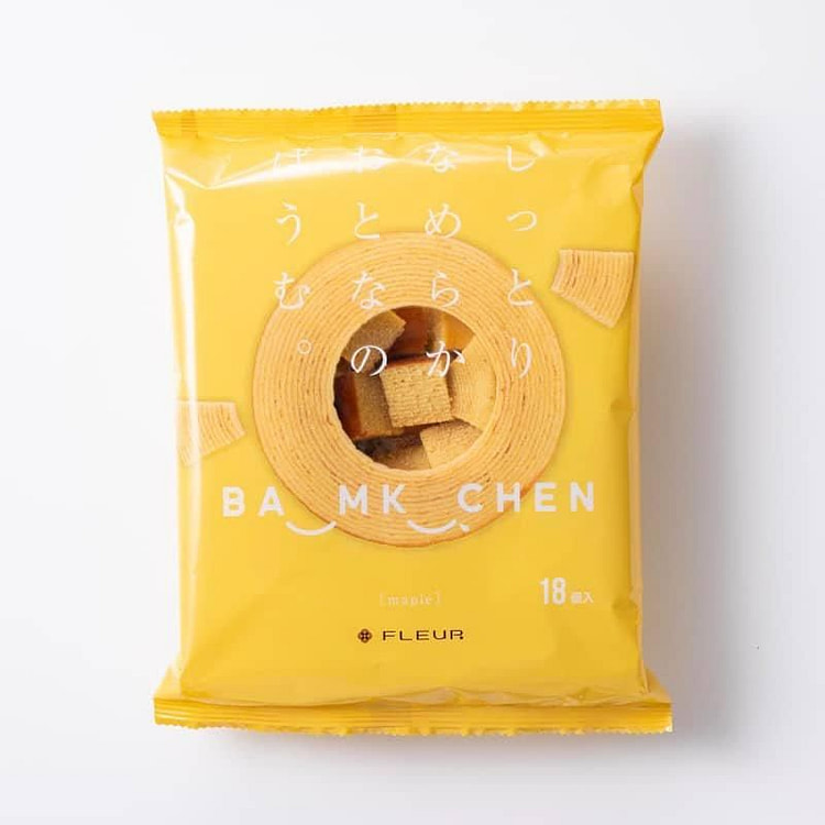 Fleur 枫糖味年轮蛋糕 18枚 1 盒