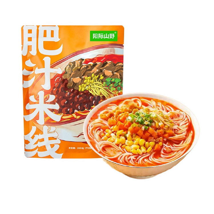 YJSY Thick Juice Rice Noodles 248.6g BEST BEFORE 01/05/2025