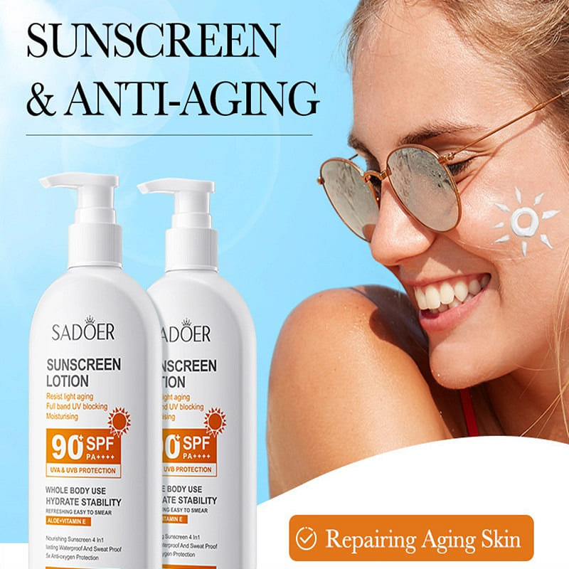 SADOER Anti-Ageing All-Over Sun Cream-Lightweight 220 ml