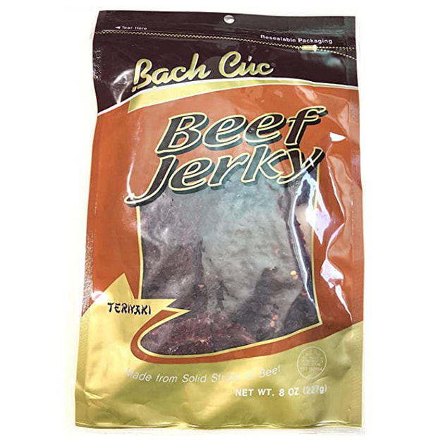 Bach Cuc Beef Jerky, Teriyaki Flavor 227g 1 each