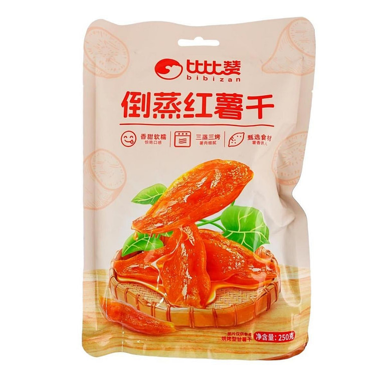 比比赞 倒蒸红薯干 250g