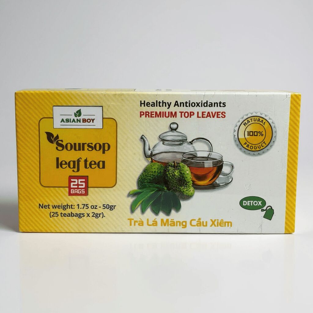 Soursop Leaf Tea - 25 teabags x 2g 1 box
