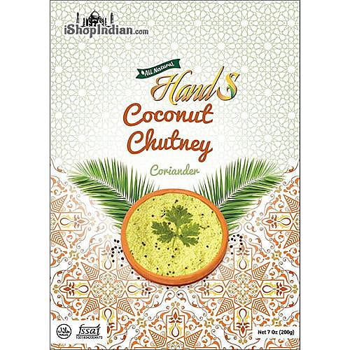 HandS Coconut Chutney with Coriander, 7 oz pack 7 oz