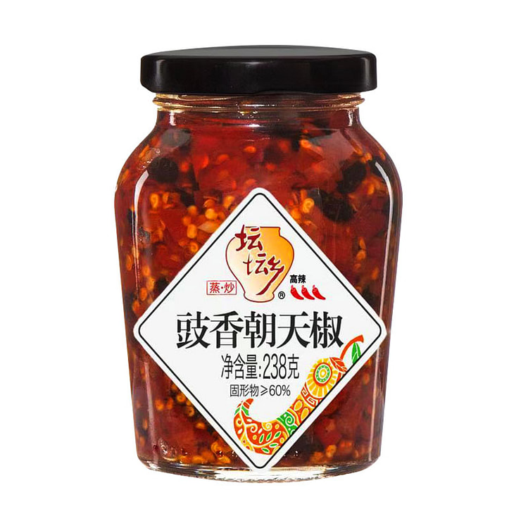 Soy Sauce Fragrant bird's Eye chili, 238g*1 bottle 238 g