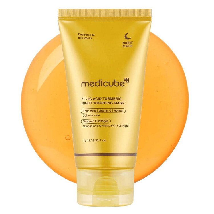Medicube 曲酸姜黄夜间裹敷面膜 1 份