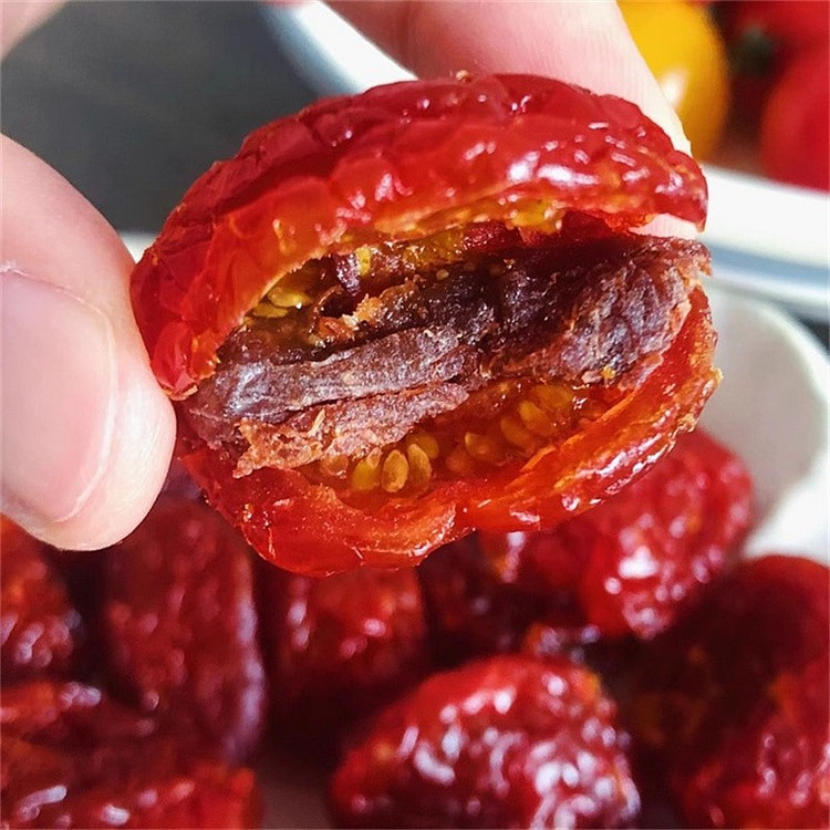 花吃点 番茄乌梅酸甜果脯 小番茄包裹乌梅干120g 1 瓶