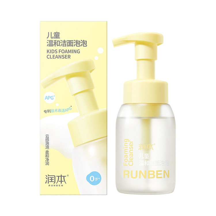 RUNBEN Kids Gentle Foaming Facial Cleanser 200 ml
