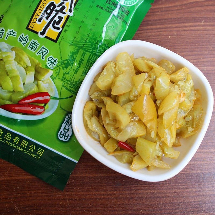 广西钦州特产黄瓜皮即食泡菜咸菜
