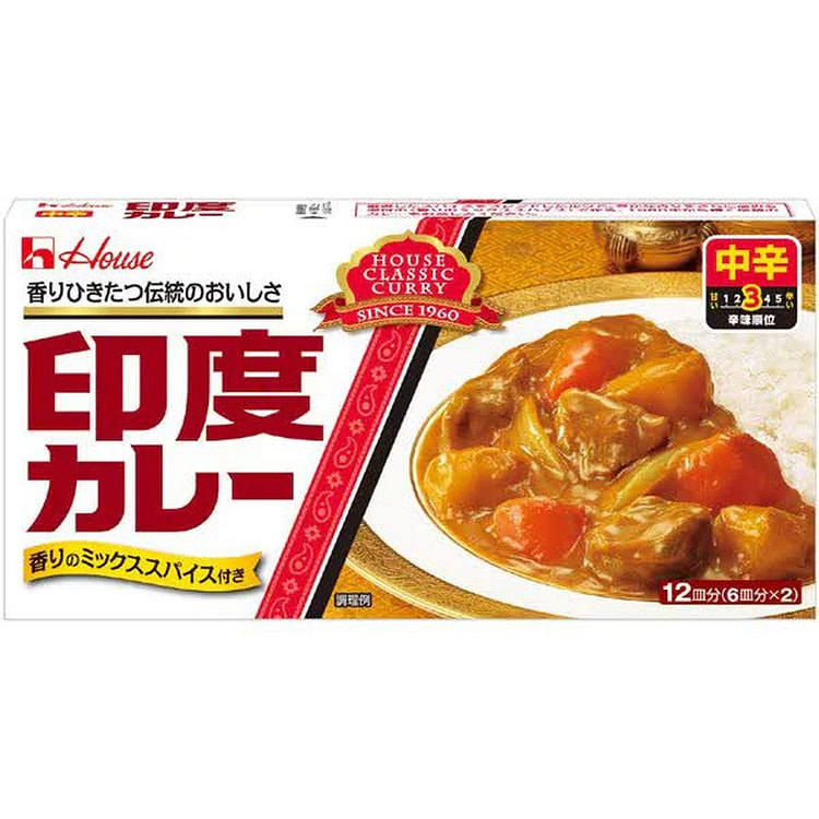 House Foods Indian Curry, Medium Spicy, 230g