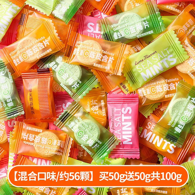 清新口气薄荷糖100g*1