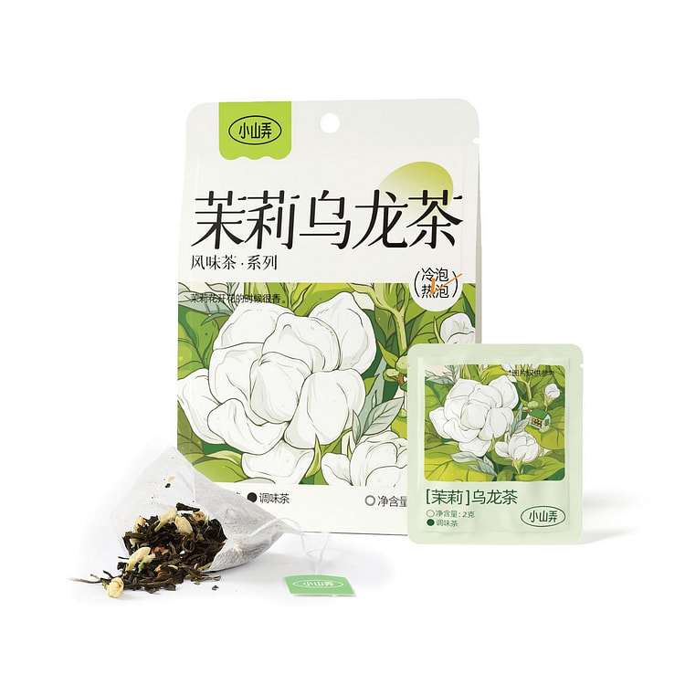 小山弄 茉莉乌龙茶【清爽解腻 满满茶香】7袋装