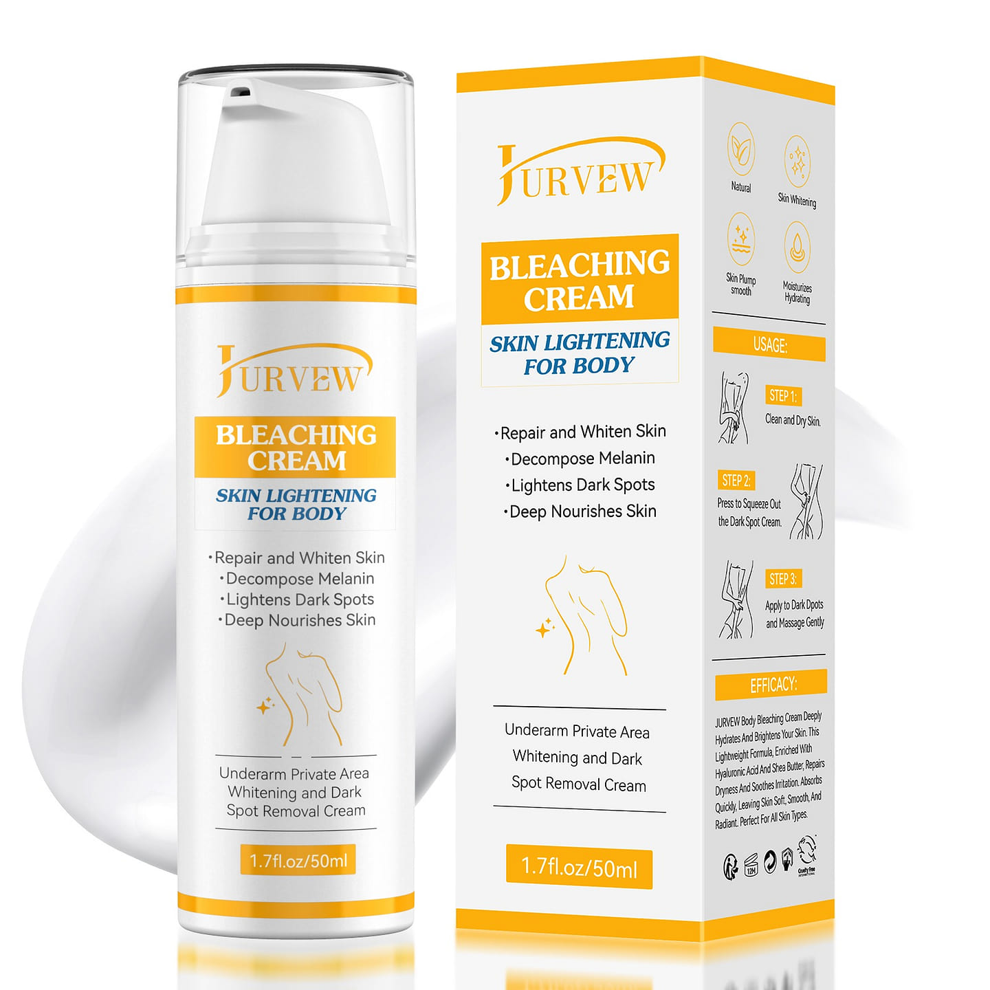 Skin Whitening Cream 1.7 oz