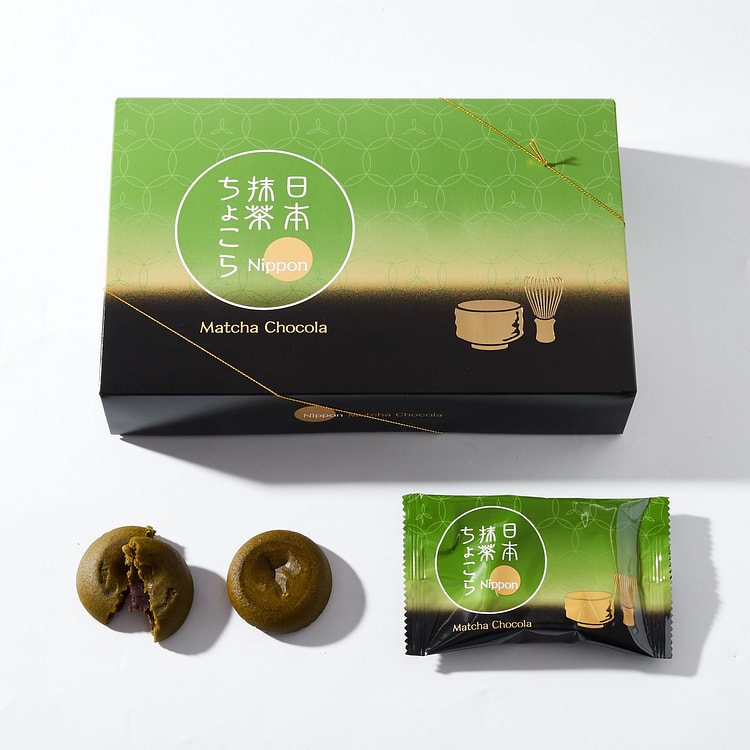 Matcha Chocolate Cookies (8 pieces)