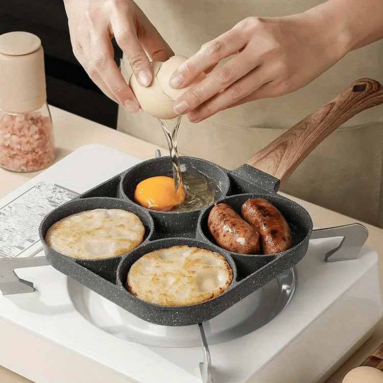 4 Cup Egg Frying Pan Nonstick Griddle 1 count
