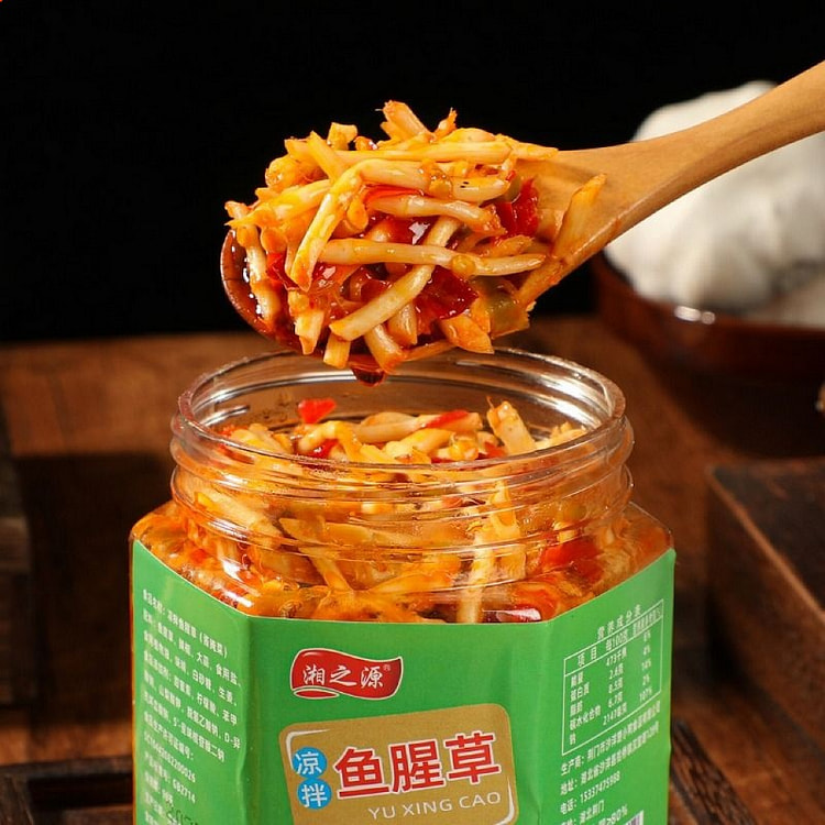 折耳根瓶装鱼腥草下饭菜350g*1瓶
