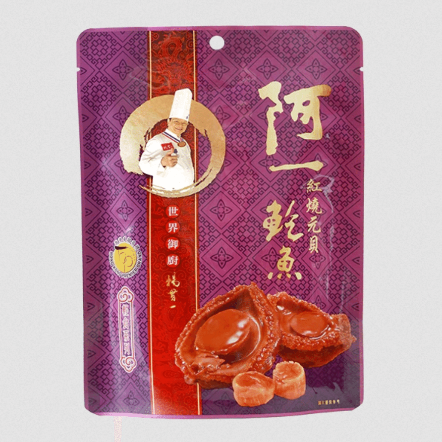 Ah Yat Braised Abalone with Dried Scallop in Brown Sauce 4 pcs 320 g