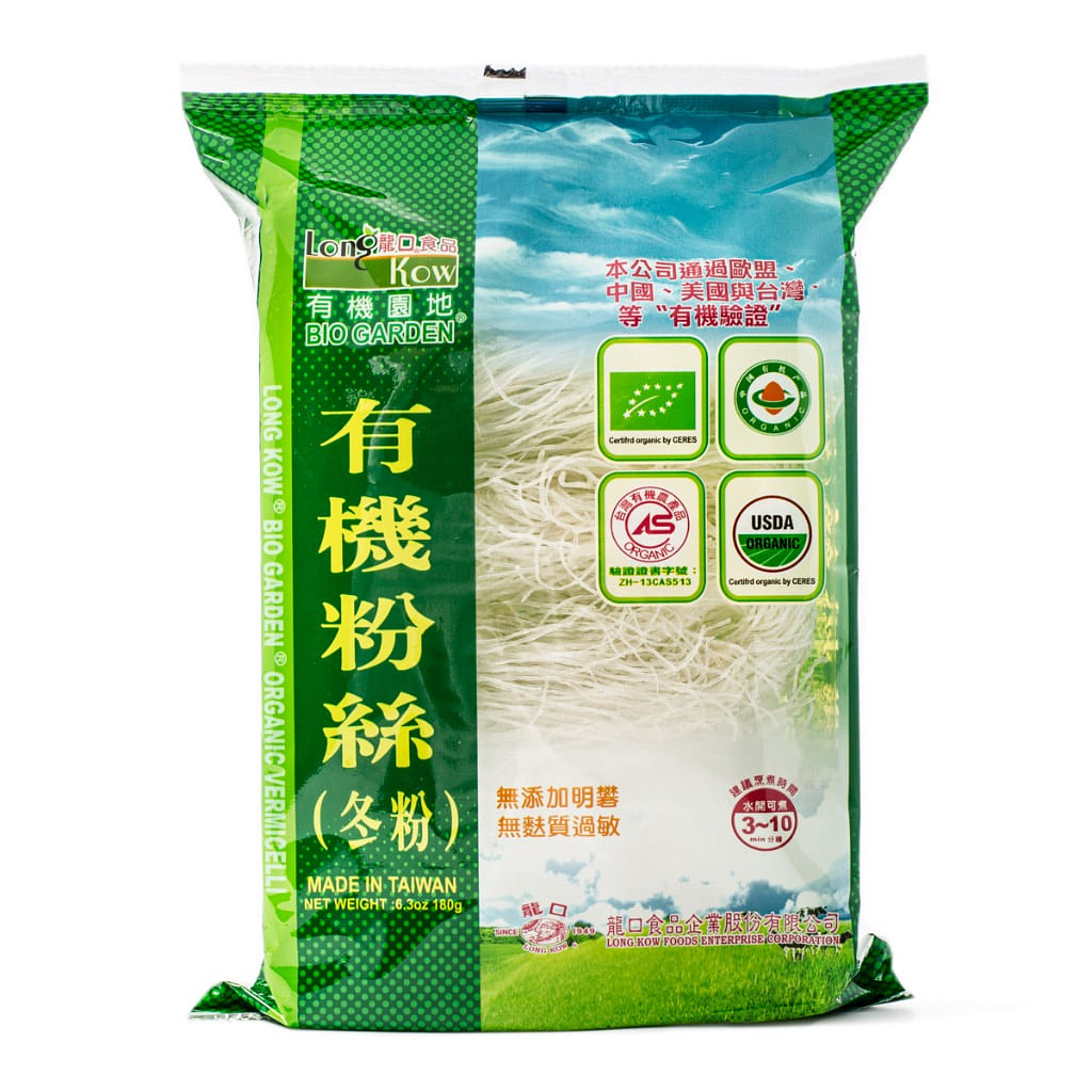 Long Kow Organic Garden Vermicelli 180 g