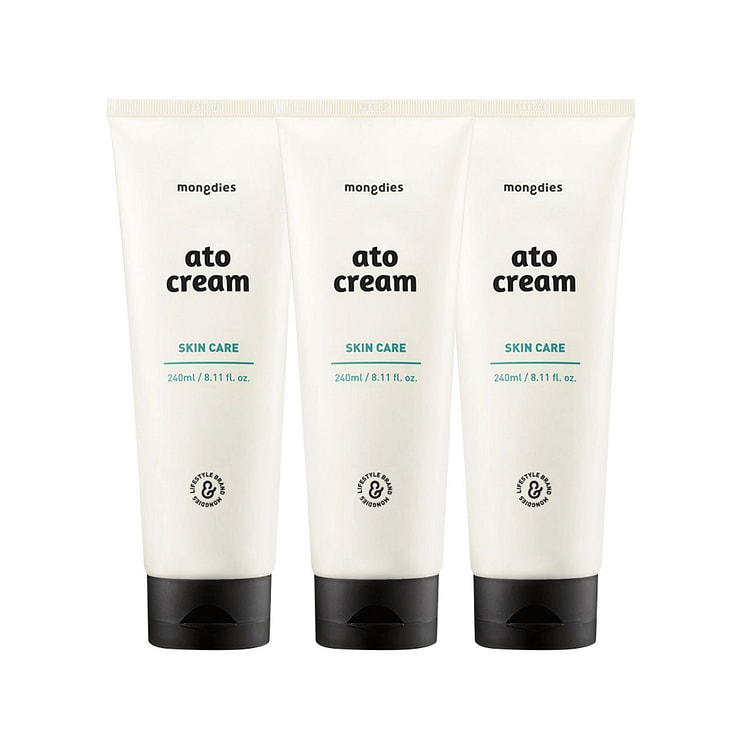 mongdies Baby Ato Cream - 240ml - 3 Pack 3 count