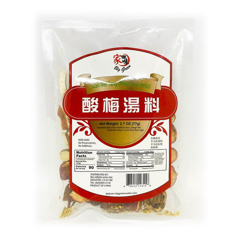Suan Mei Tang (Mixed Dry Herbs) 2.7 oz
