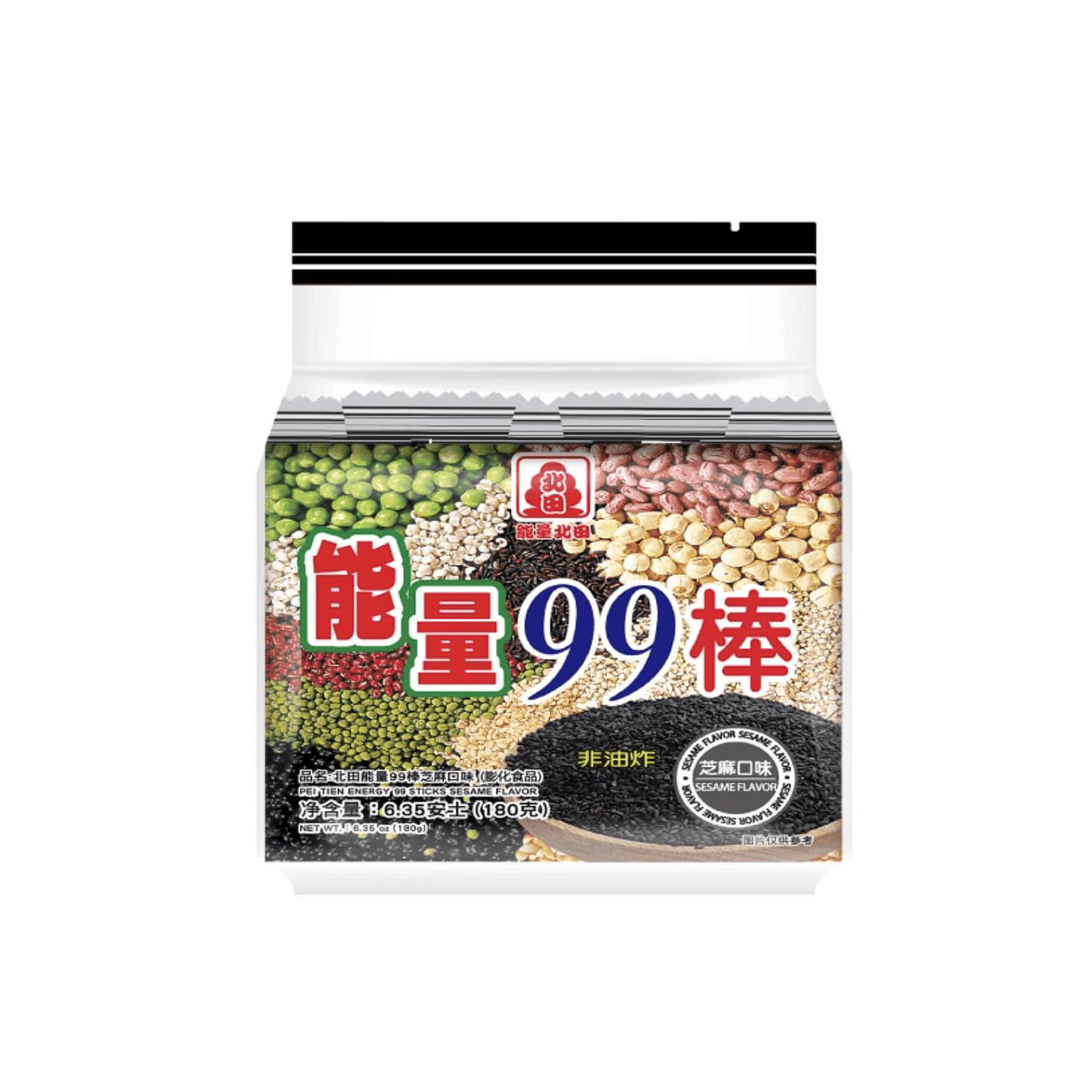 PEITIEN Energy 99 Bar-Sesame 10gx18pcs 1 pack