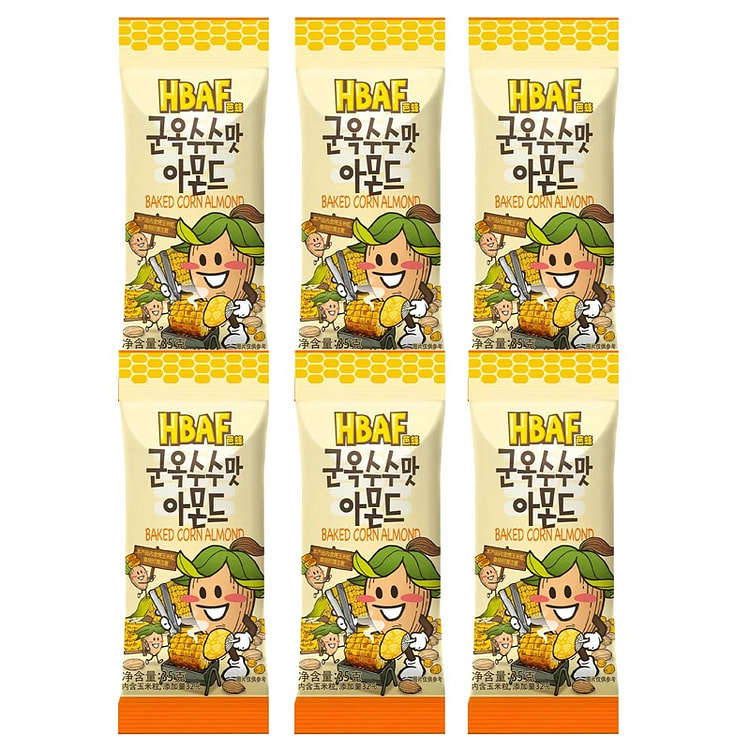 한국 아몬드콘맛 35g*6