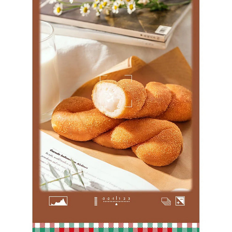 BANH QUAY -天然奶油馅油炸糕点 100g